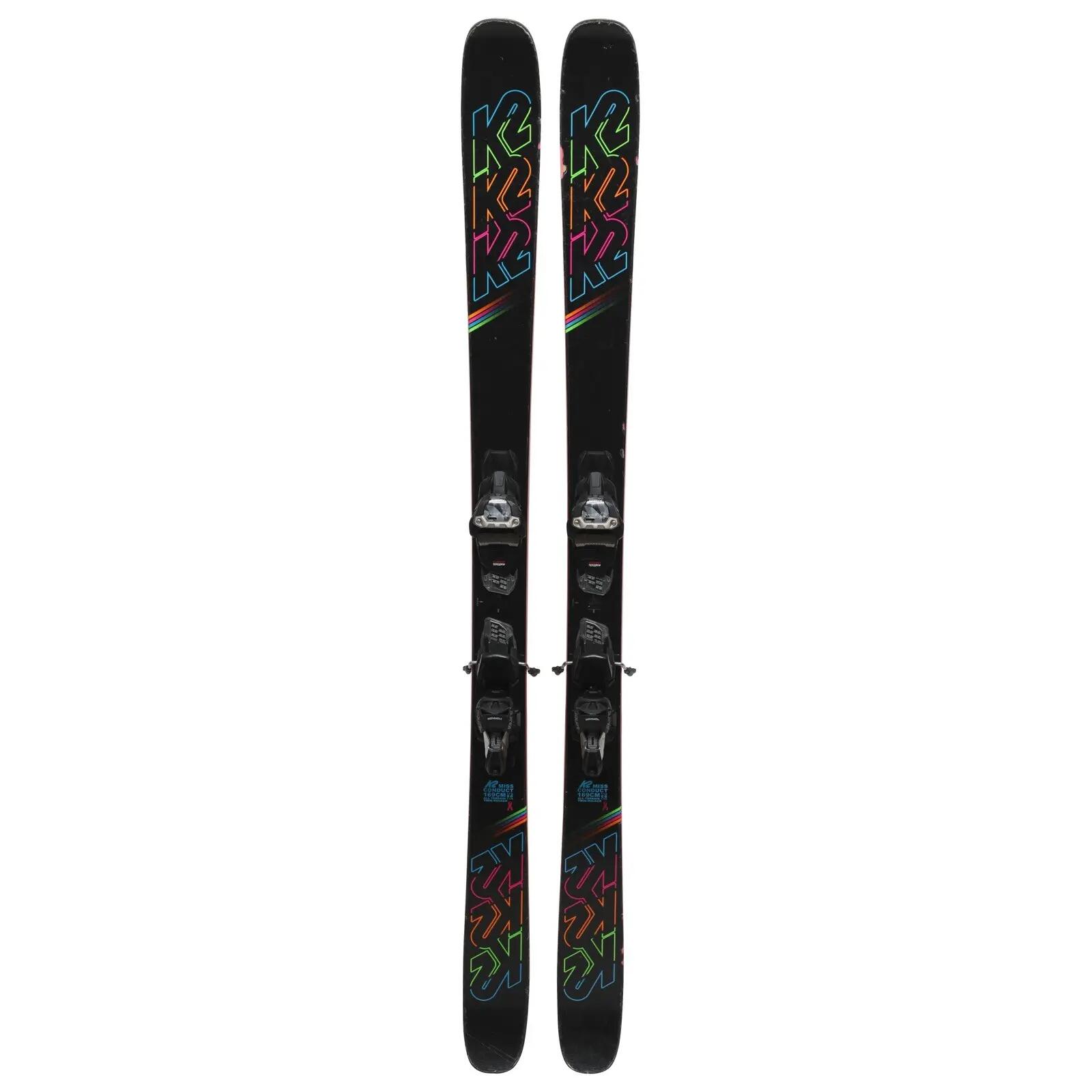 RECONDITIONNE - Ski K2 Miss Conduct + Fixations 2/4