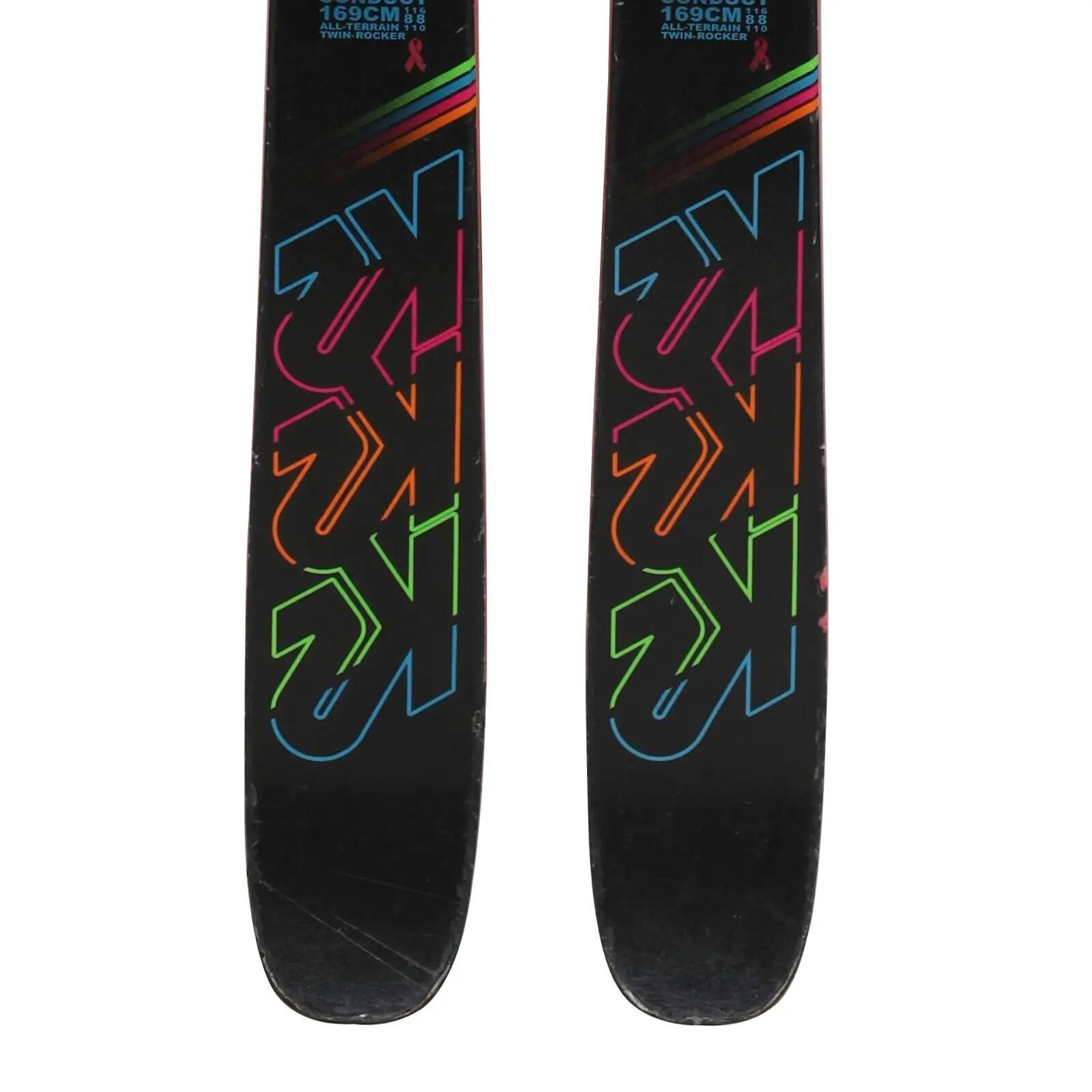 RECONDITIONNE - Ski K2 Miss Conduct + Fixations 4/4