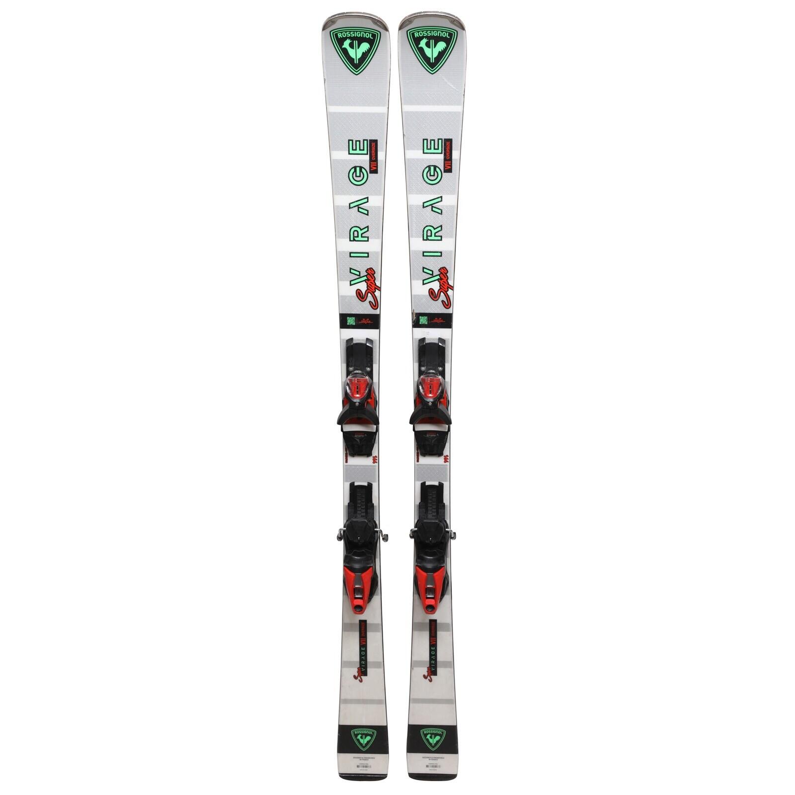 RECONDITIONNE - Ski Rossignol Super Virage Vii Oversize + Fixations 2/4