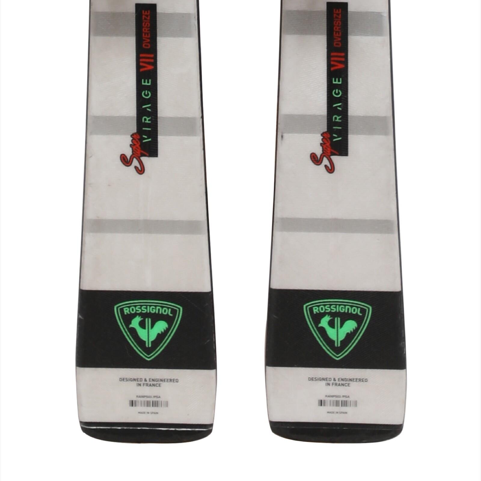 RECONDITIONNE - Ski Rossignol Super Virage Vii Oversize + Fixations 4/4