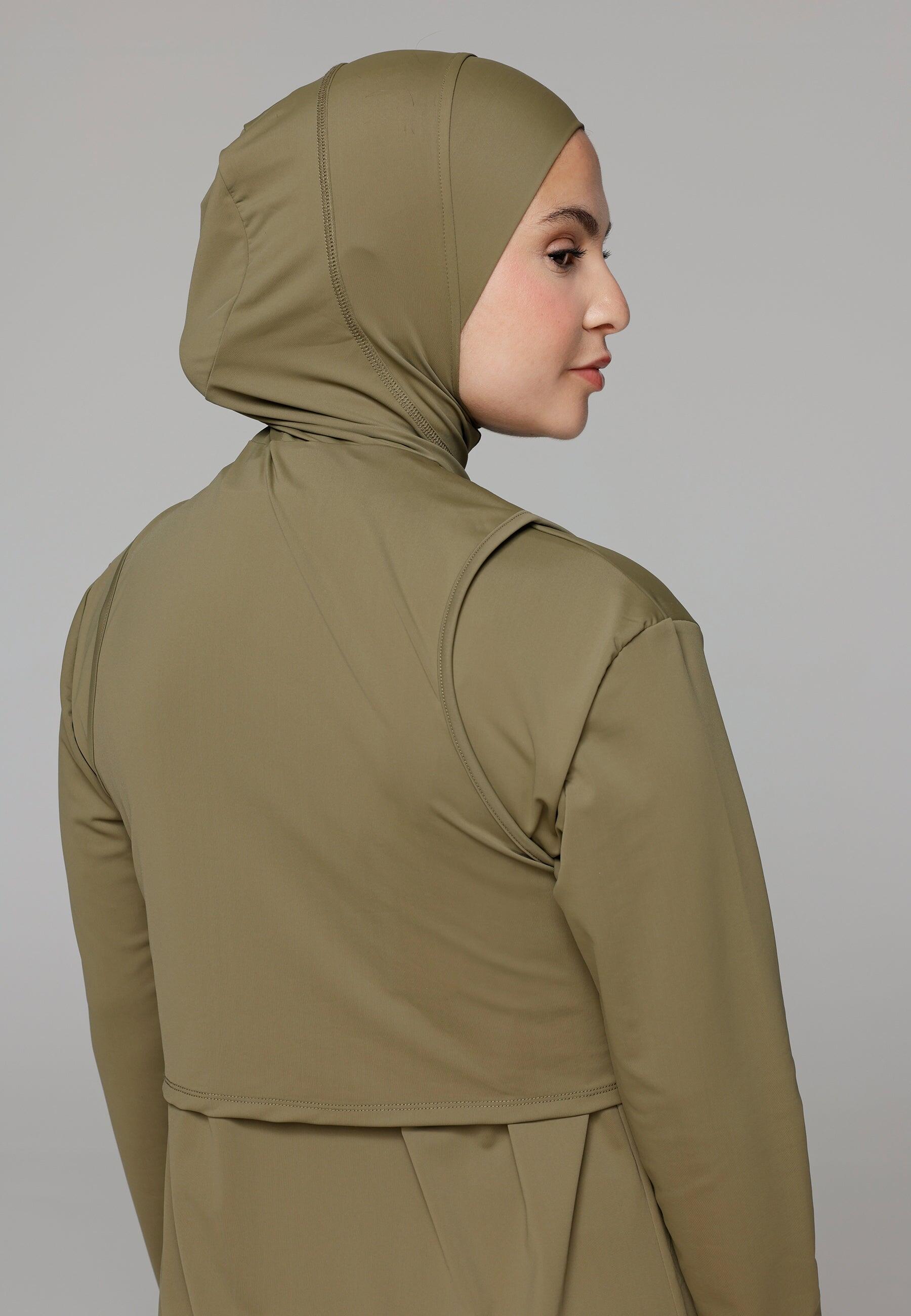 Dames Zwemkleding Mouwloze Top 3/4