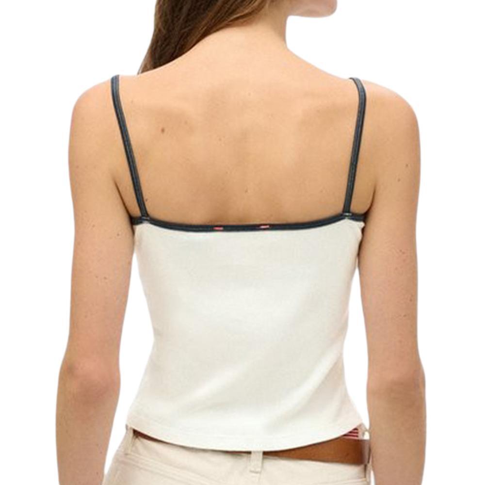 Débardeur Blanc Femme Superdry Athletic 2/6