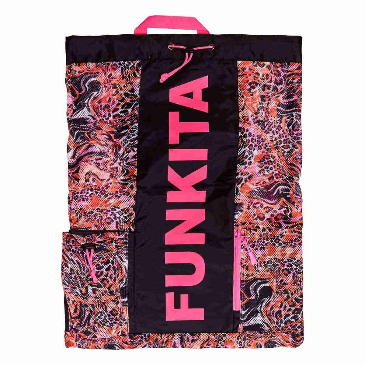 Сетчатый мешок на шнурках Funkita Mesh Gear Bag Tipsy Tiger для бассейна