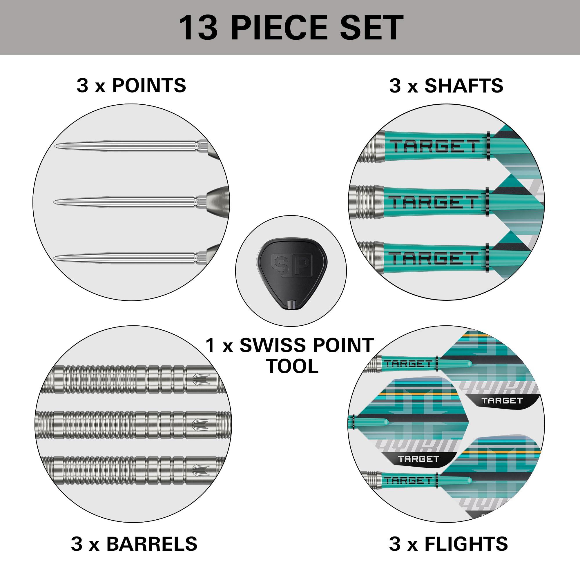 Hydro Steel Tip Dartset met Swiss Point Technologie 4/6