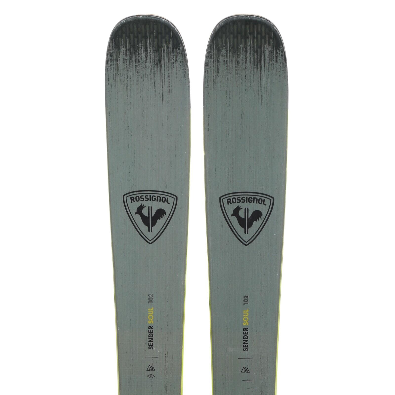 RECONDITIONNE - Ski Rossignol Sender Soul 102 + Fixations 1/4