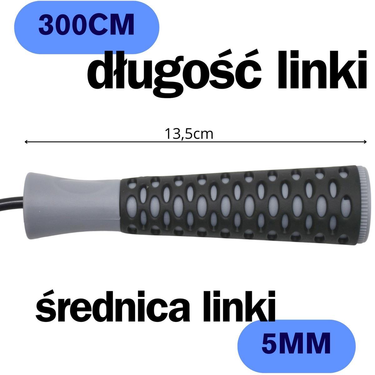 Skakanka Enero Fit 300cm 4/6