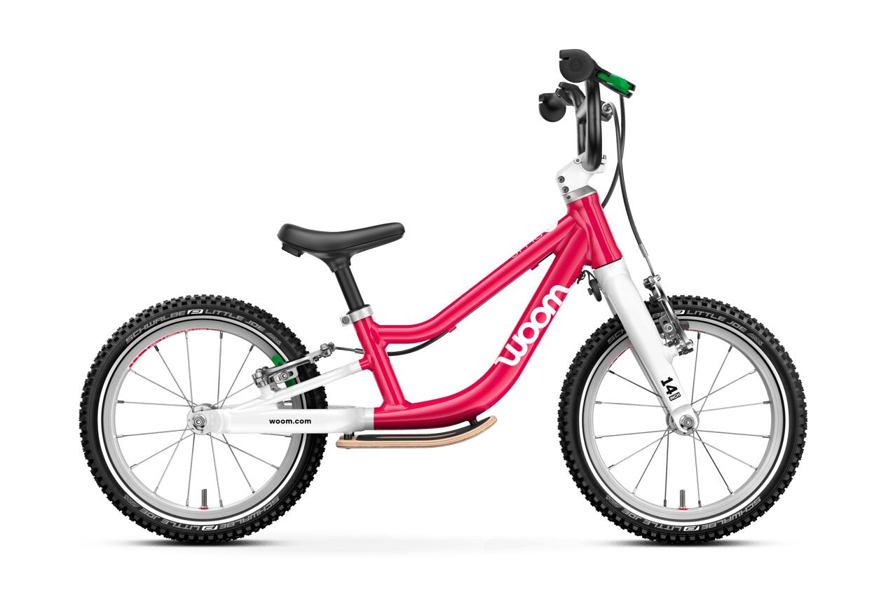 Rowerek biegowy woom GO 1 Plus hot pink