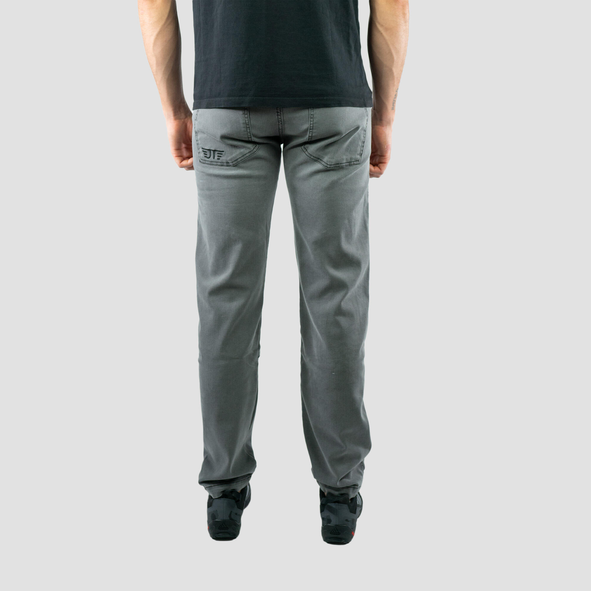 Pantalon d'escalade - trekking Turia Jeans Grey Homme 2/7
