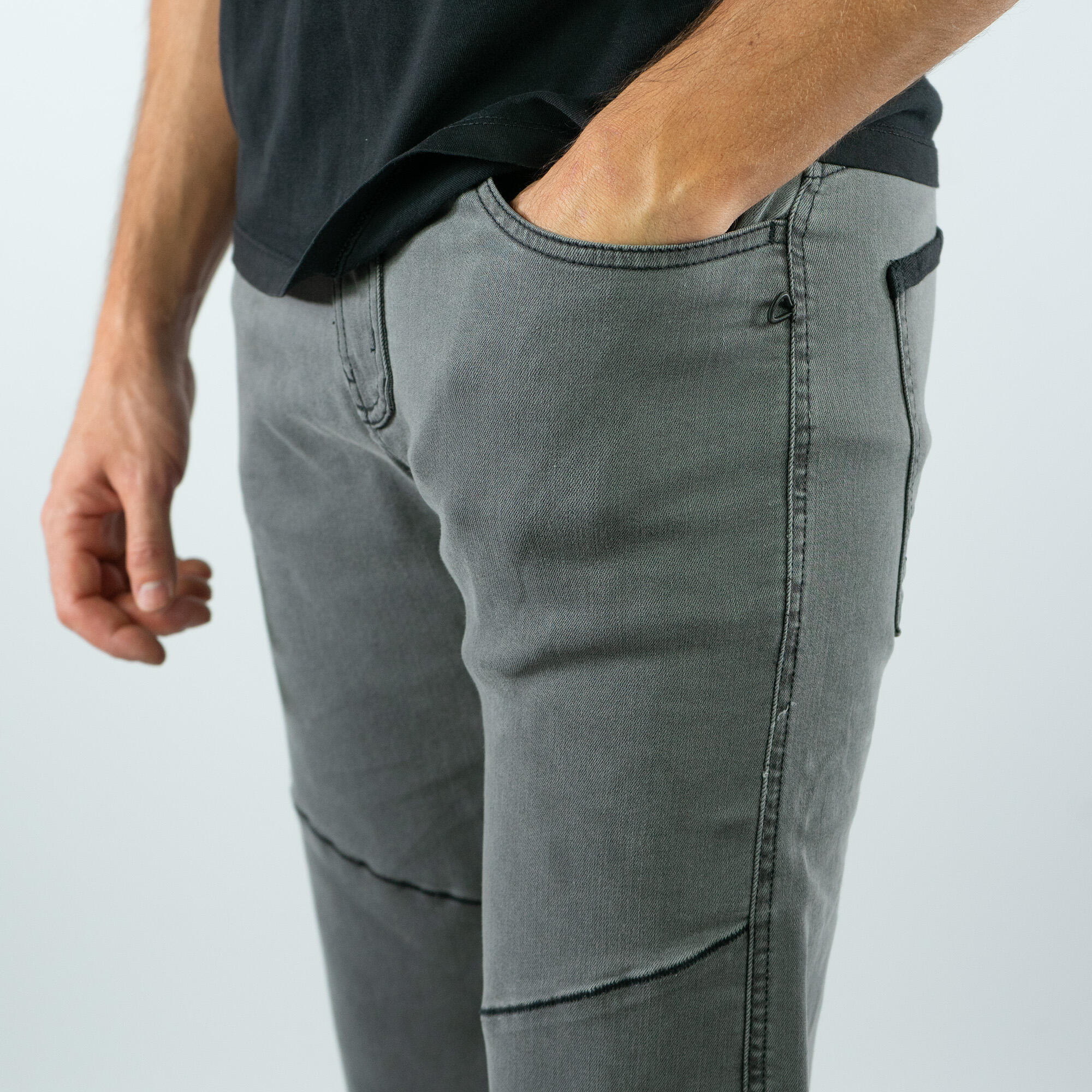 Pantalon d'escalade - trekking Turia Jeans Grey Homme 4/7