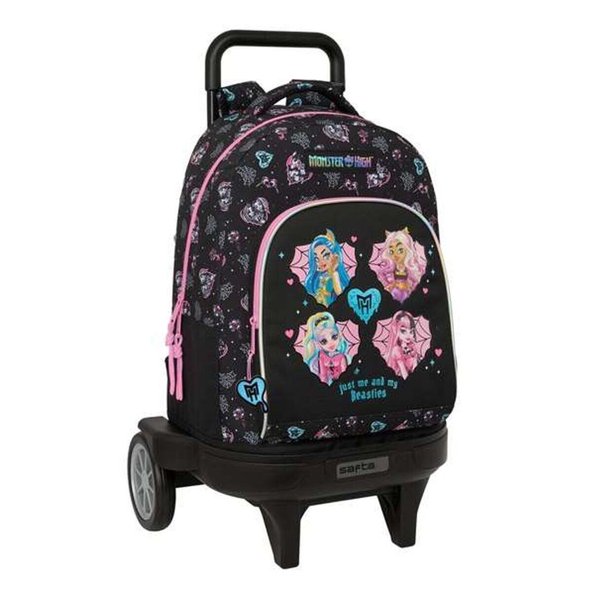 Monster High - Cartable Monster High Enfant - Sac À Dos - Noir - Taille Unique - Decathlon