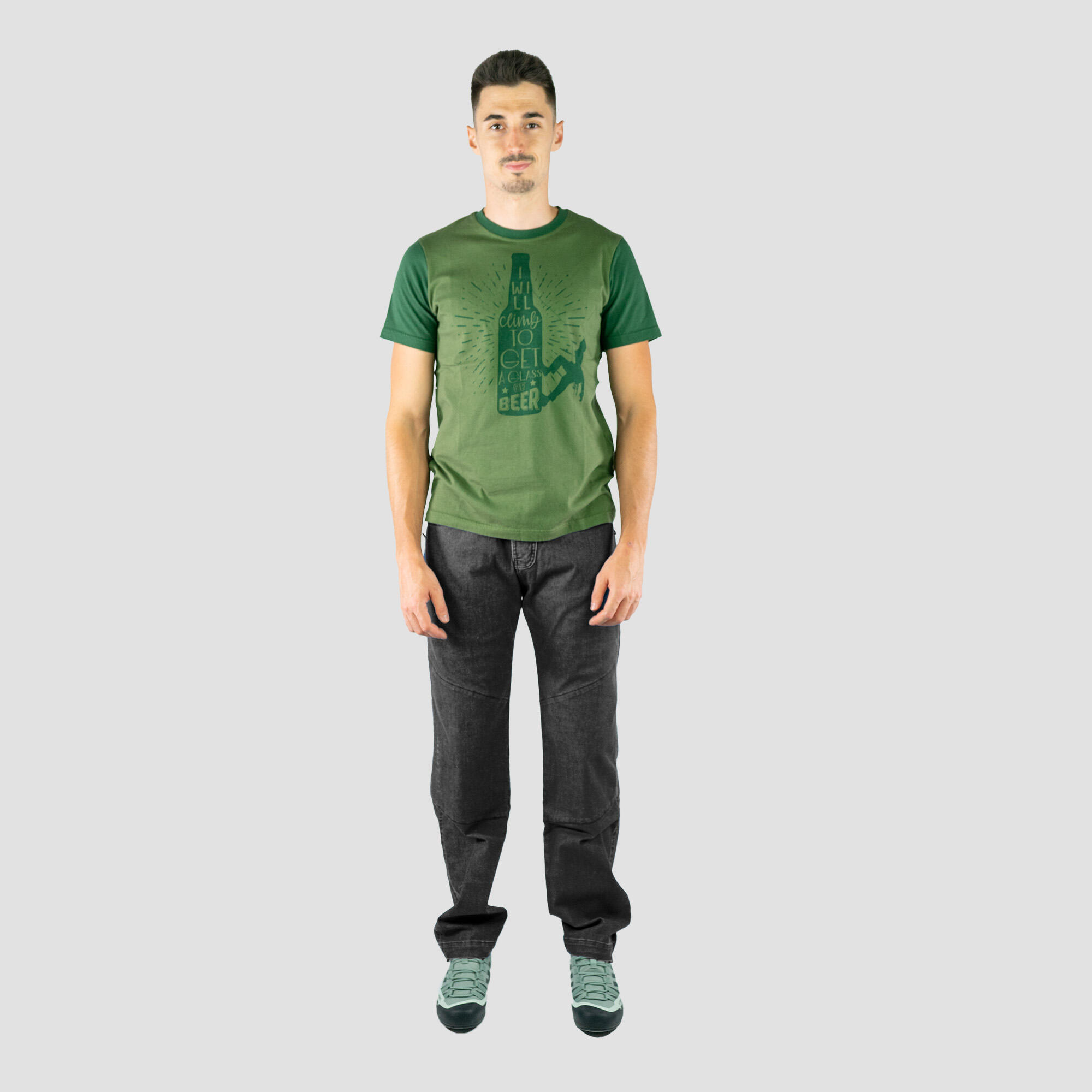 Pantalón Escalada - Trekking Turia ECO Jeans Grey Hombre 3/6