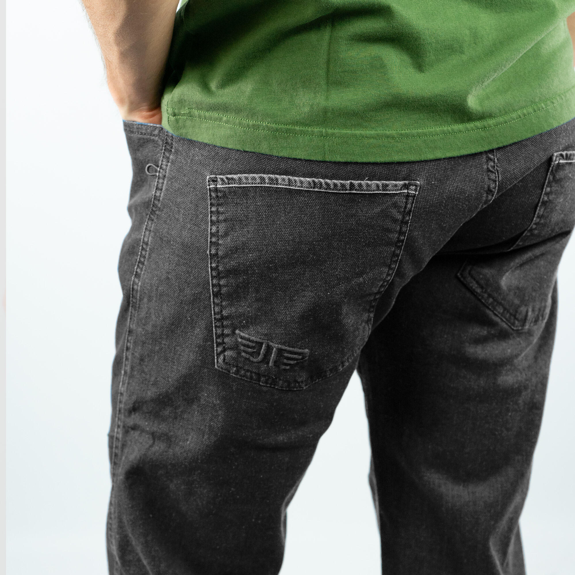Pantalón Escalada - Trekking Turia ECO Jeans Grey Hombre 5/6