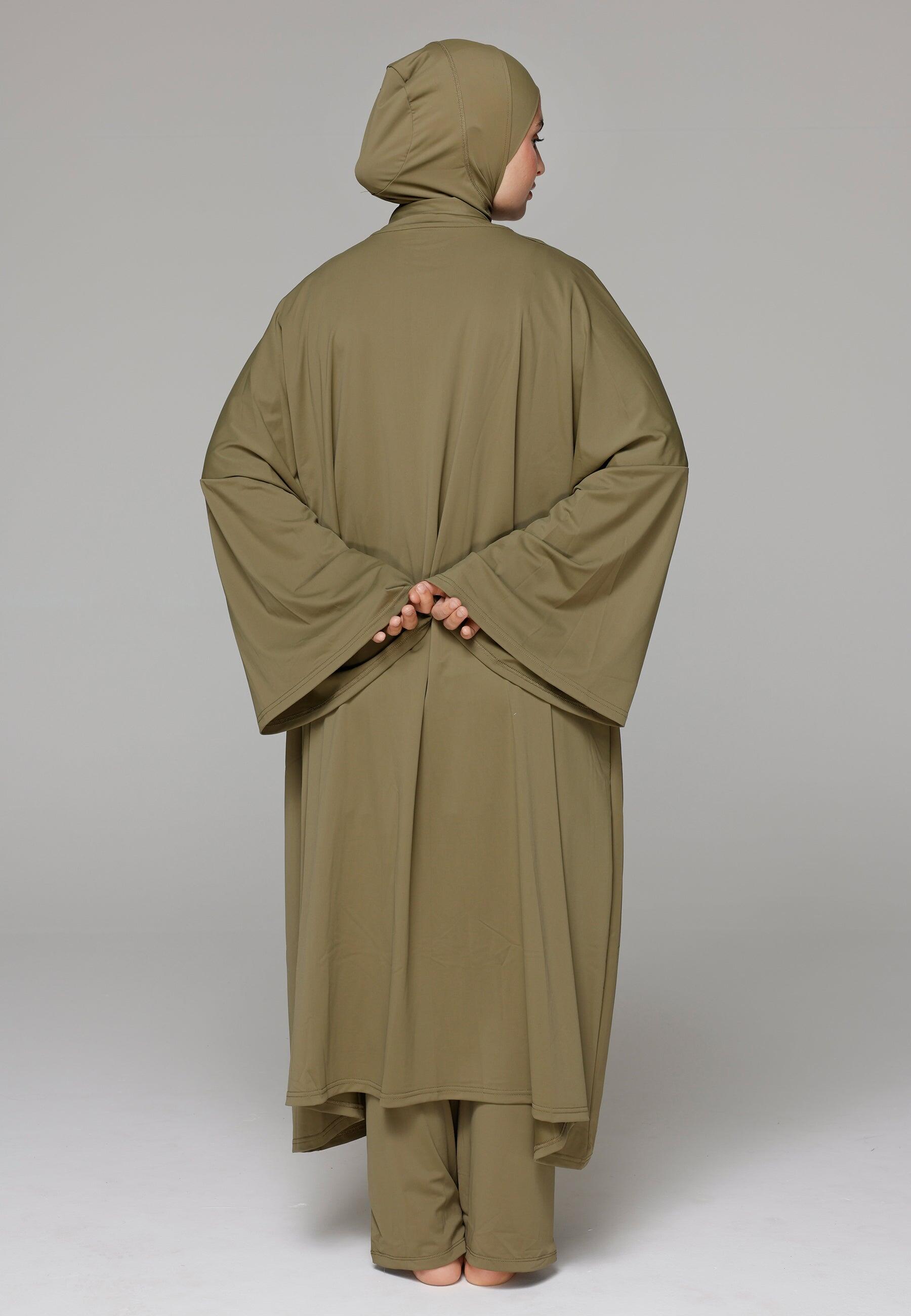 Dames Zwemkleding Cover-up Oversized 3/4