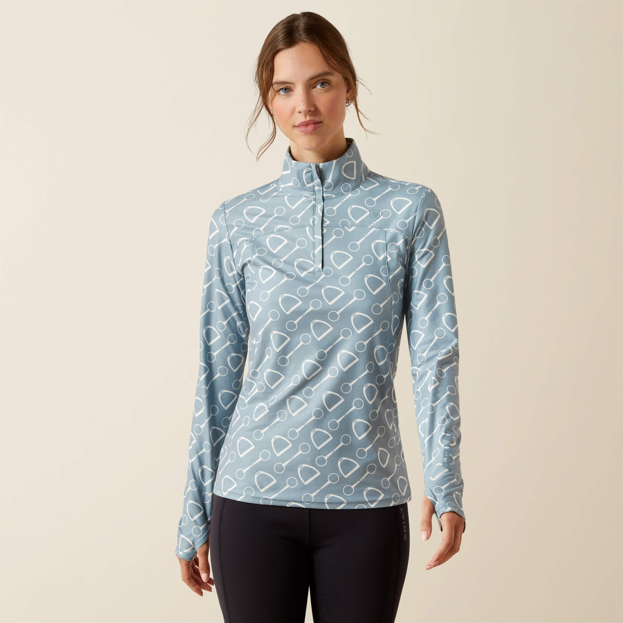 Damestrui met 1/4 rits Ariat Lowell 3.0 3/4