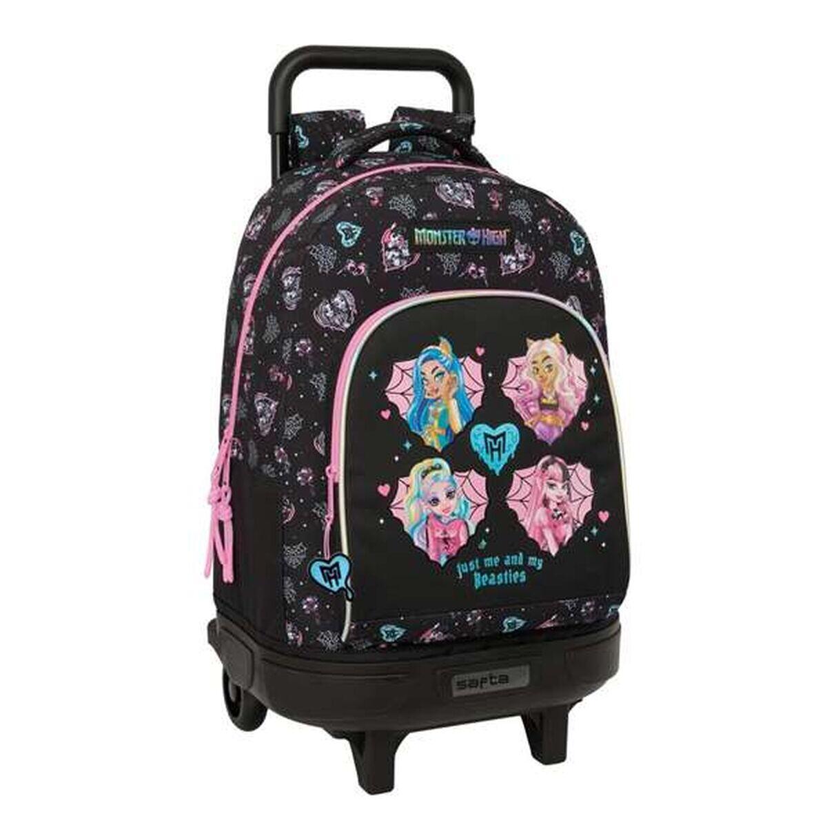 Monster High - Cartable Monster High Enfant - Sac À Dos - Noir - Taille Unique - Decathlon