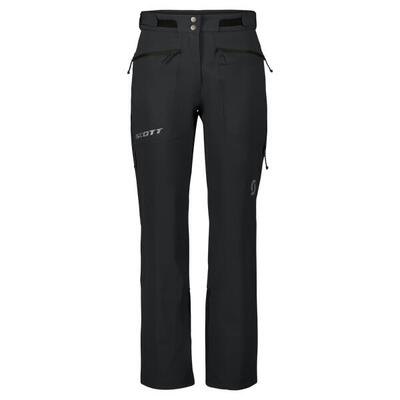 Scott explorair softshell w skibroek dames - zwart