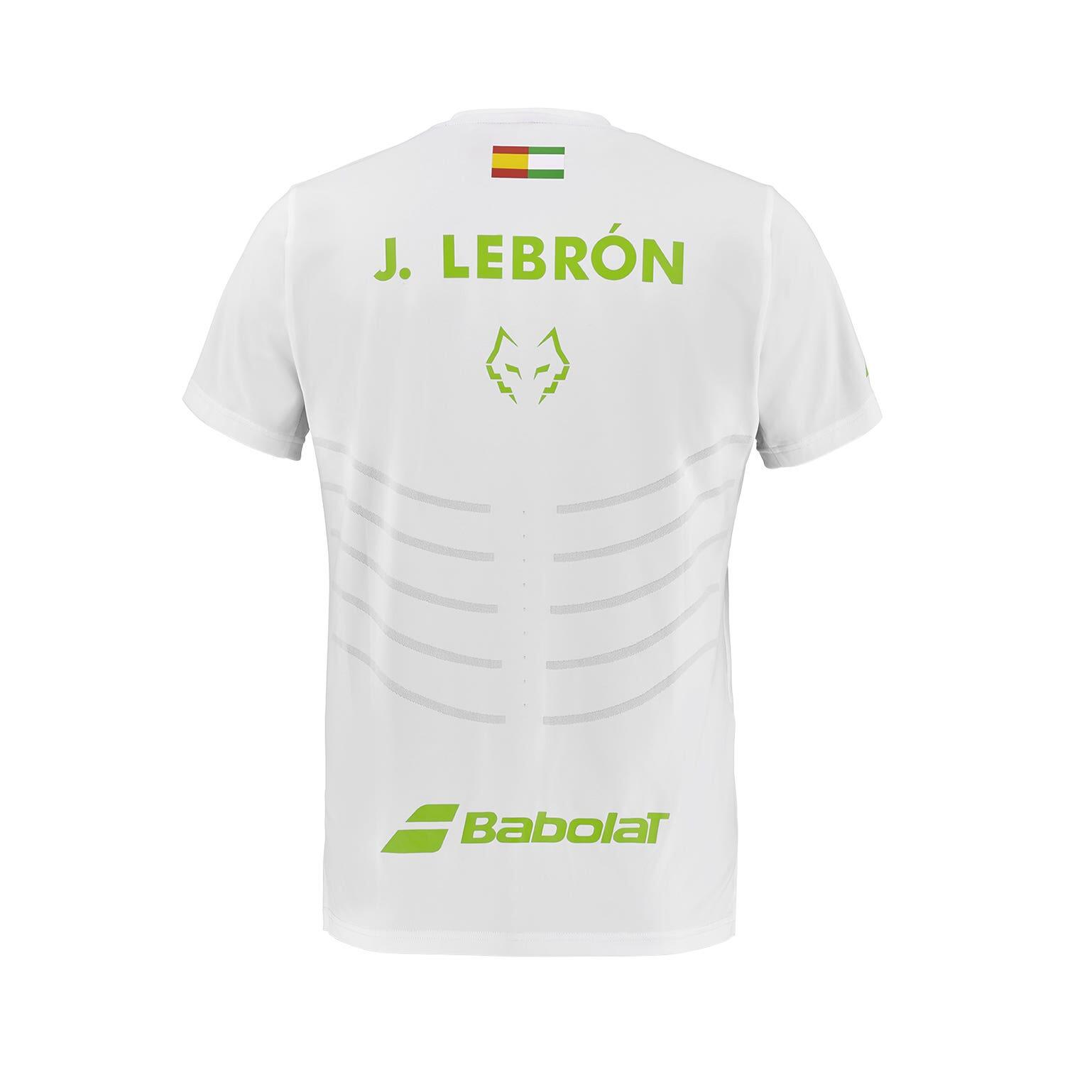 CAMISETA BABOLAT TEE REPLICA JUAN LEBRON 6MS26012 1000 S 3/3