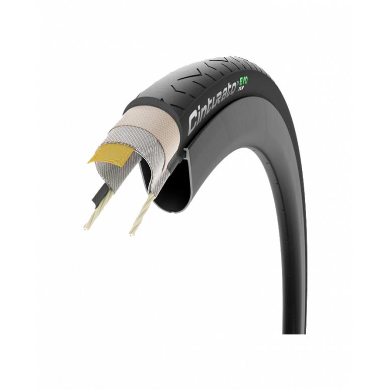Pneu Route Pirelli Cinturato EVO TLR 700 mm Tubeless Ready Souple TechWall+ Road 6/6