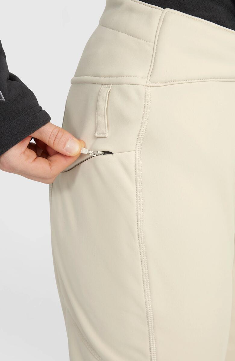 O'Neill Blessed Softshell Hybrid skibroek dames beige 6/7