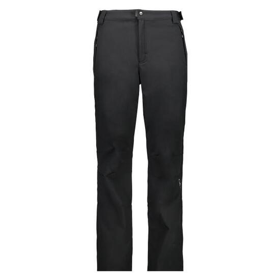 CMP Outdoorhose MAN SOFTSHELL LONG PANT für Herren, Fleecefutter NERO 54