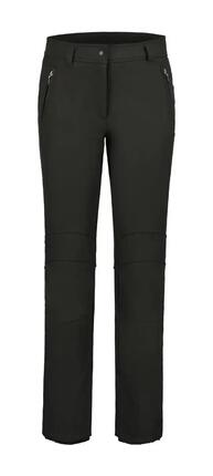 Pantalon - Ski - Femme - Softshell, Déperlant, Coupe-vent - Entiat - Noir