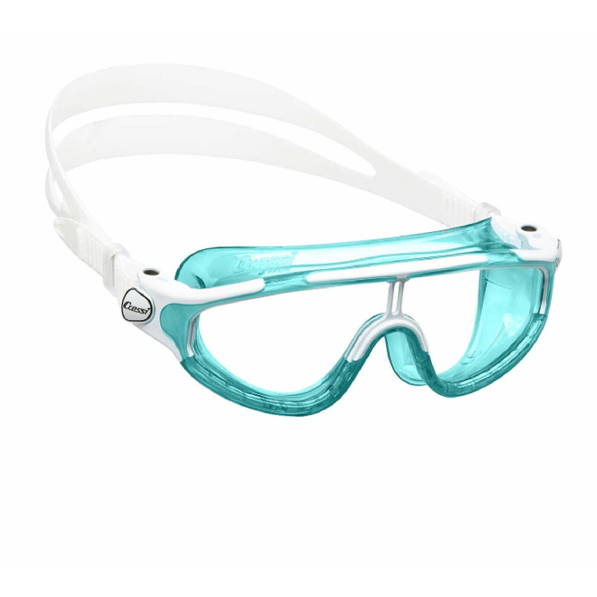 Dziecięce okulary pływackie z przezroczystymi szkłami BALOO KING 7-15 lat