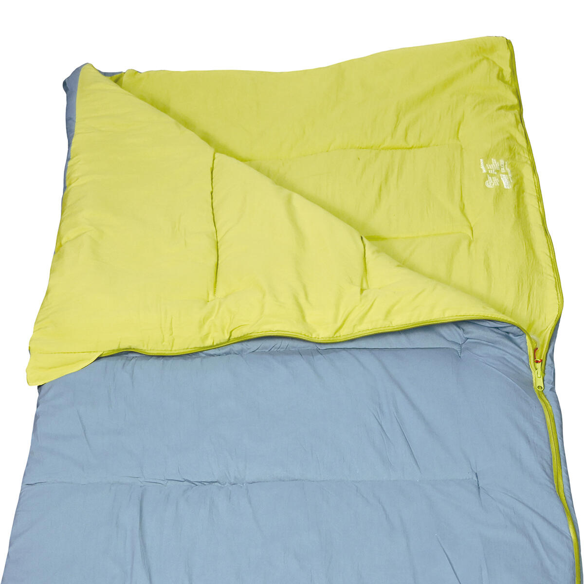 Beach house reversibel Schlafsack - Limette/Blau - 80x210 cm 4/7