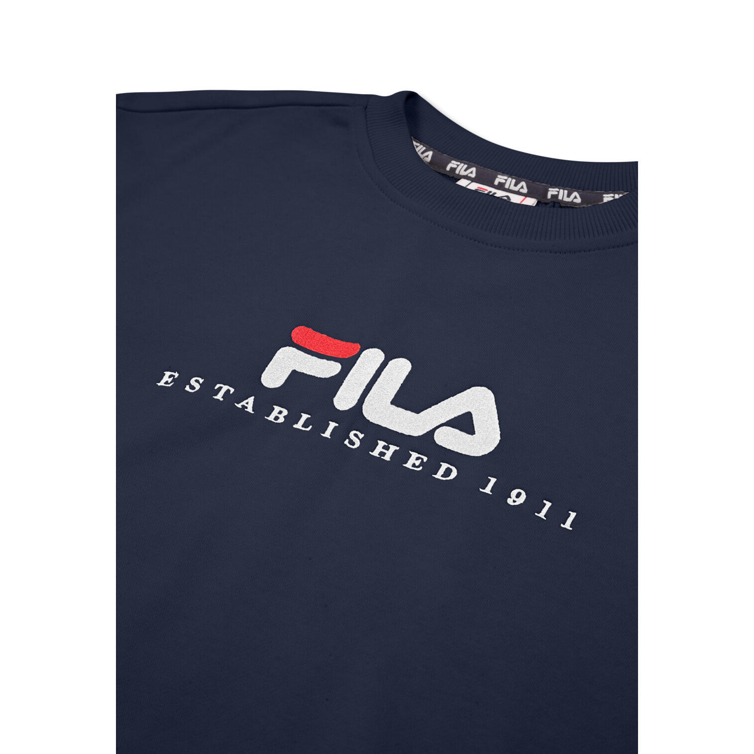 Sweatshirt col rond enfant Fila Carisio Regular Logo 3/3