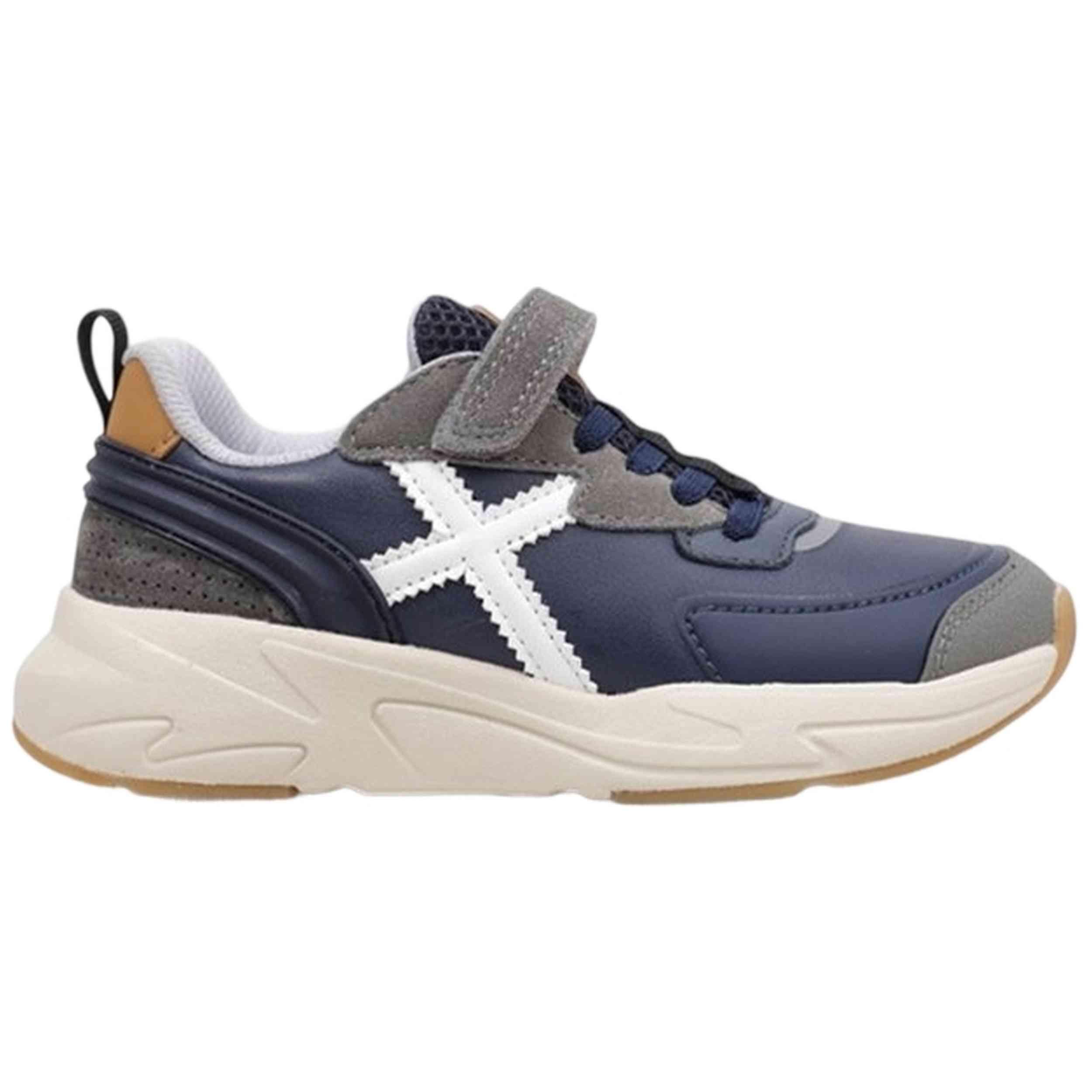 Chaussures Munich Mini track bleu marine 5/5