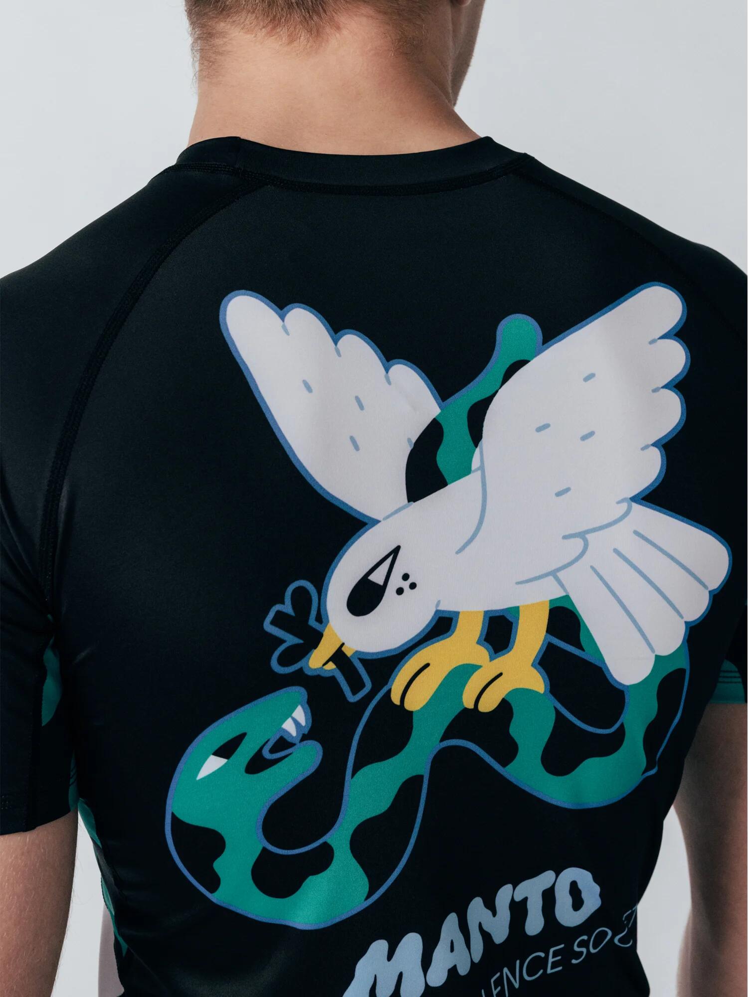MANTO rashguard DOVE 6/7