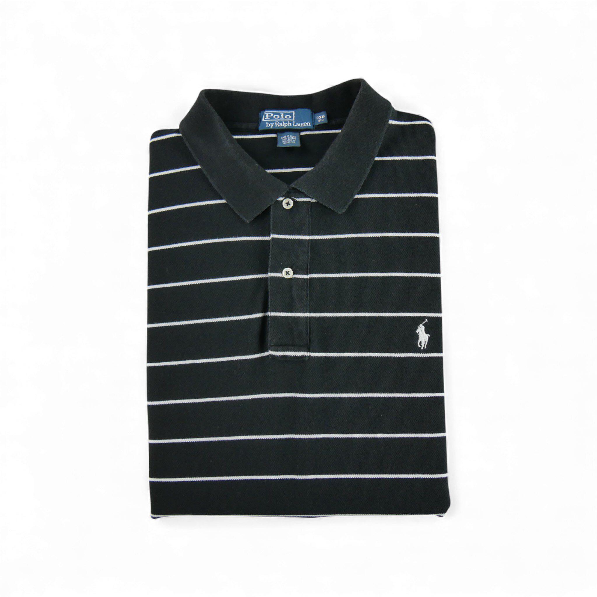 RALPH LAUREN Reconditionné - Polo manches courtes Homme Noir - Excellent