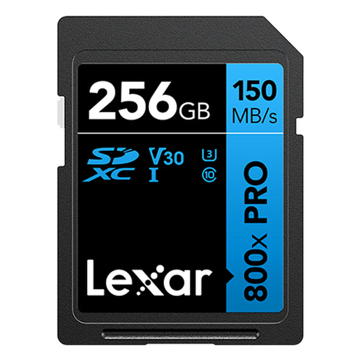 Mikro SD Speicherkarte mit Adapter LEXAR LSD0800P256G-BNNNG 256 GB 3/5