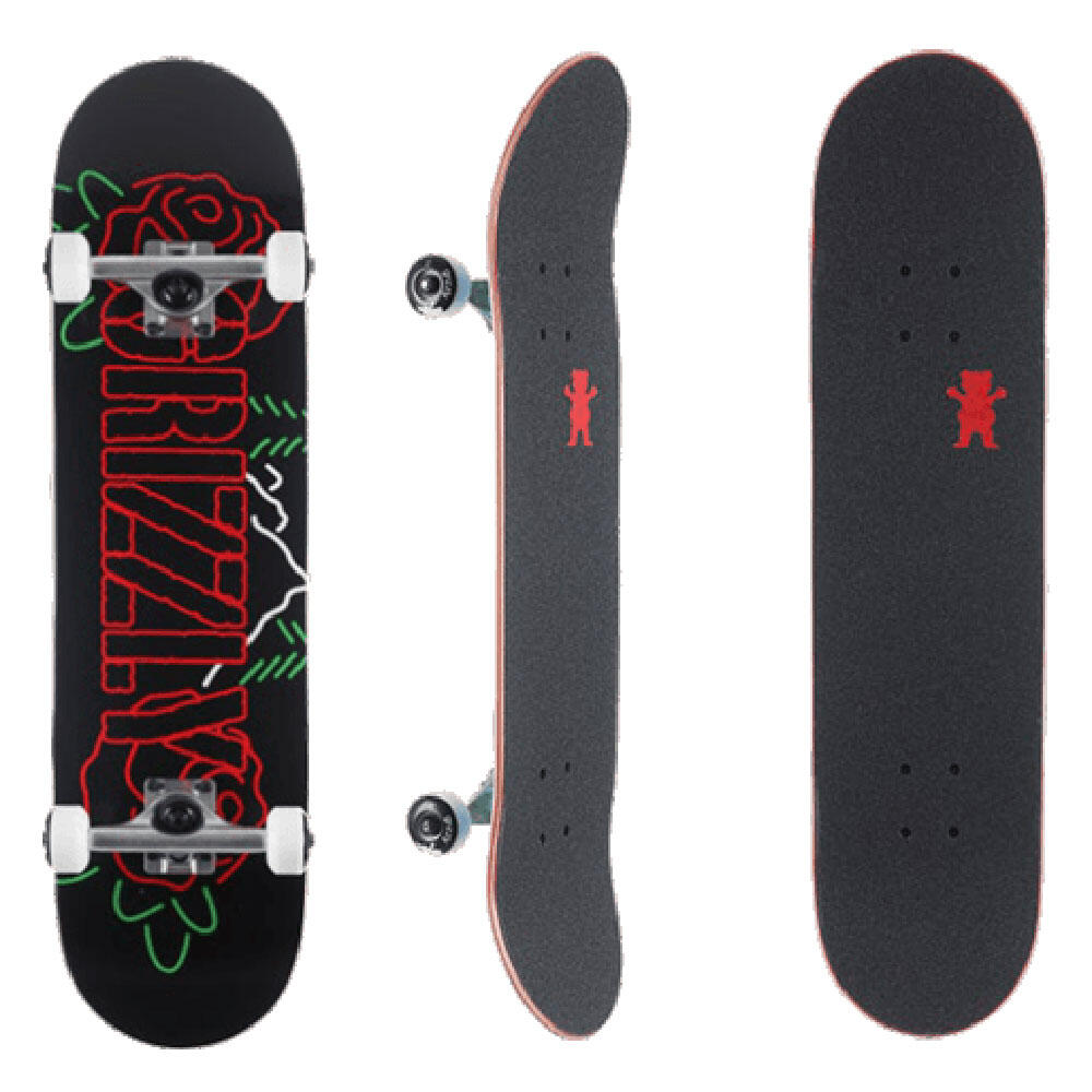 Skateboard Pro Grizzly Rosebud 8.0'' 4/4