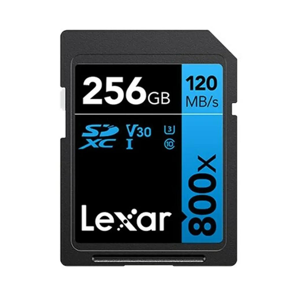 Micro SD Memory Card with Adaptor LEXAR LSD0800P256G-BNNNG 256 GB