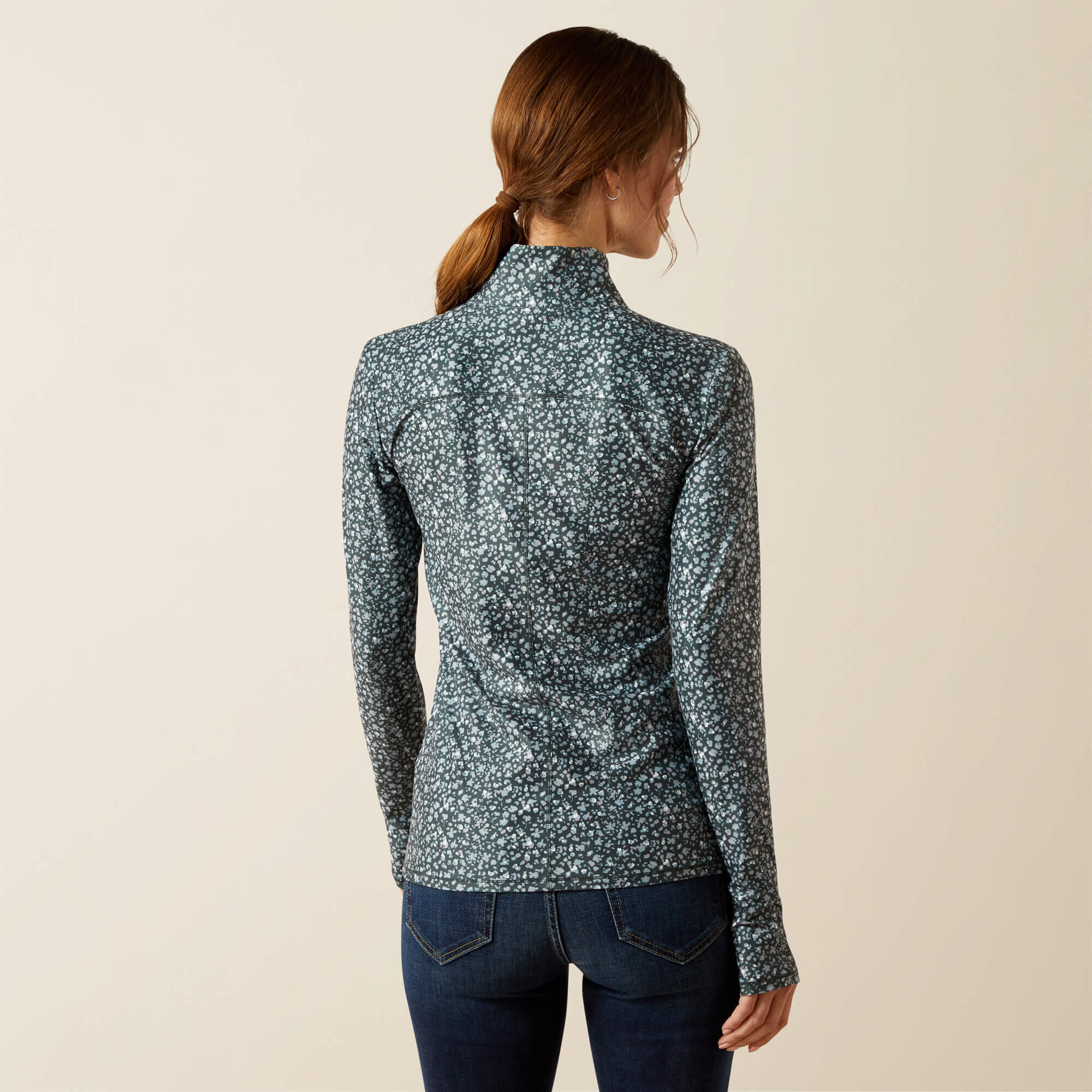 Damestrui met 1/4 rits Ariat Lowell 3.0 3/4