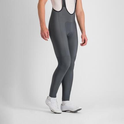 Sportful Pulse Bibtight homme, collant thermique long d'hiver noir sable.