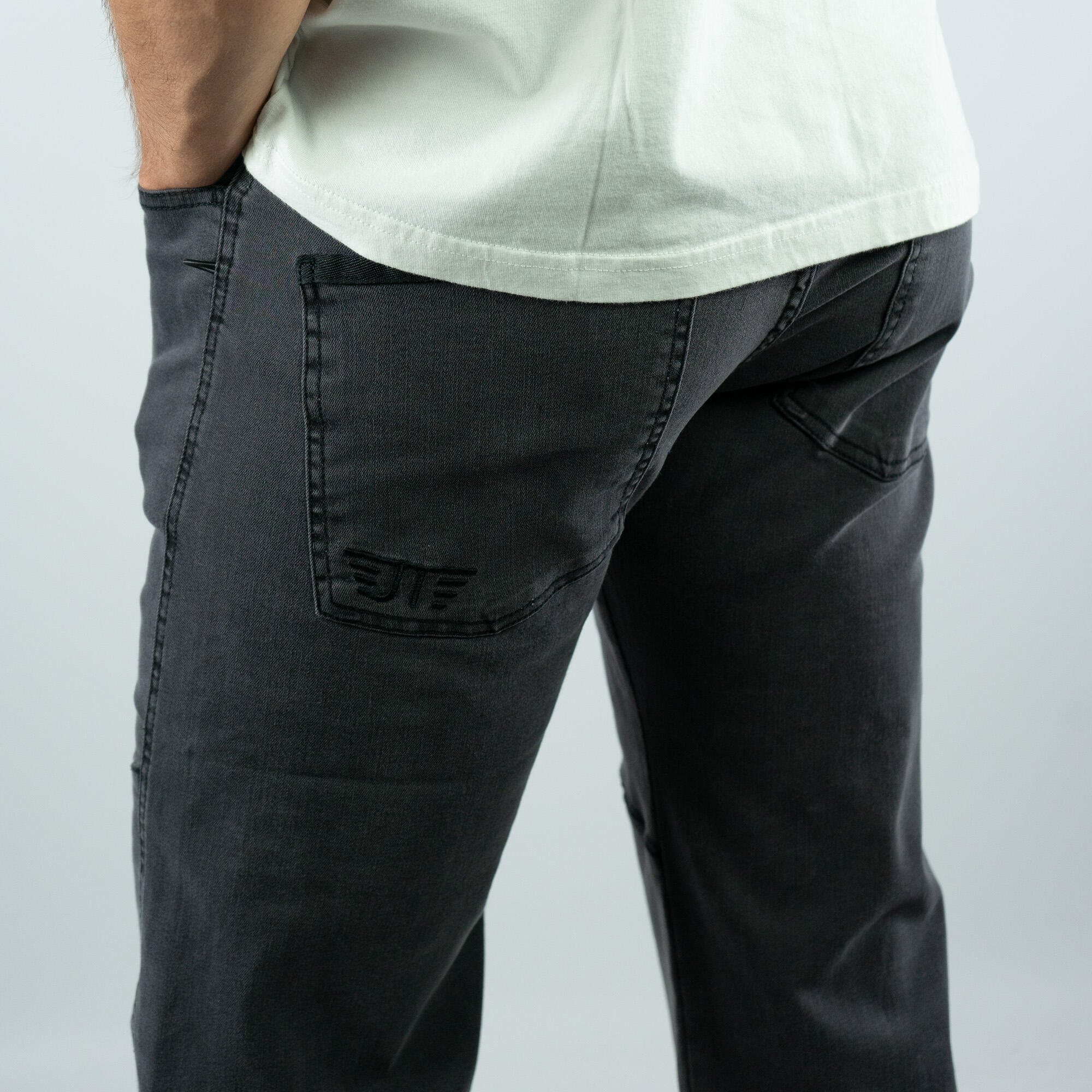 Pantalón Escalada - Trekking Turia Jeans Black Hombre 5/7