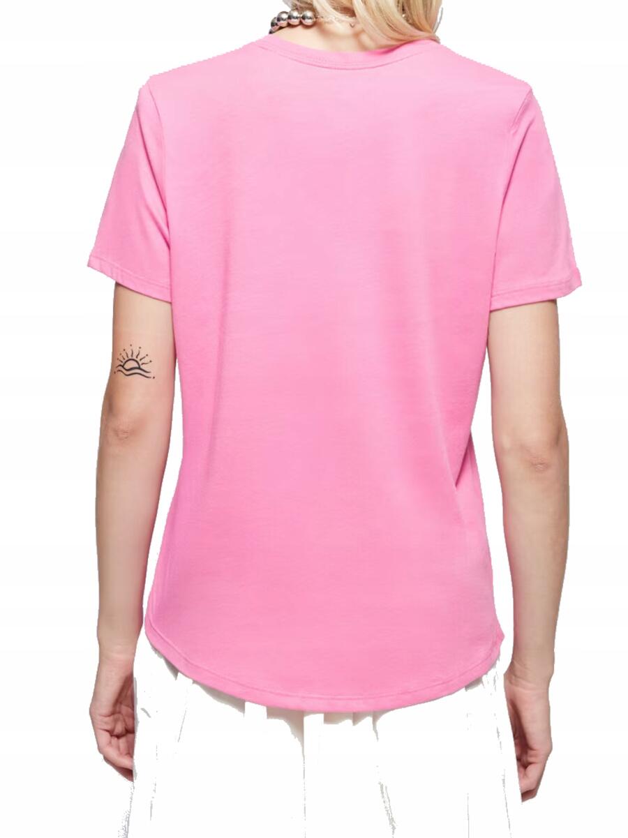 KOSZULKA damska NIKE DX7902-675 różowa bawełniana T-shirt sportowa M 4/5
