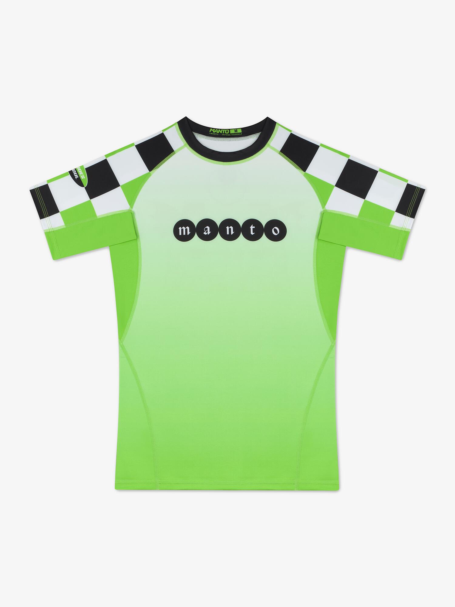 MANTO rashguard TWO SIDES zielony 2/7