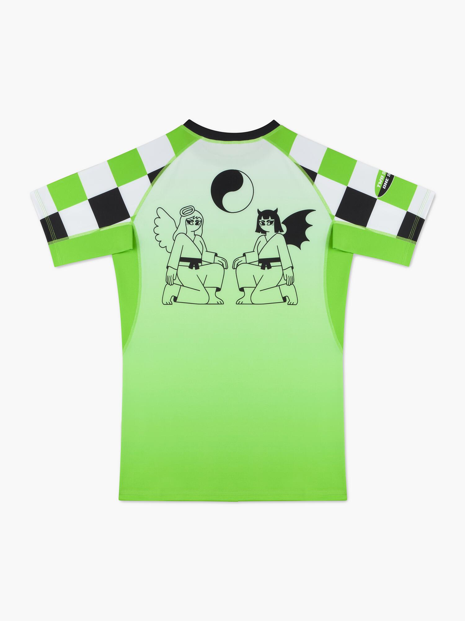 MANTO rashguard TWO SIDES zielony 4/7