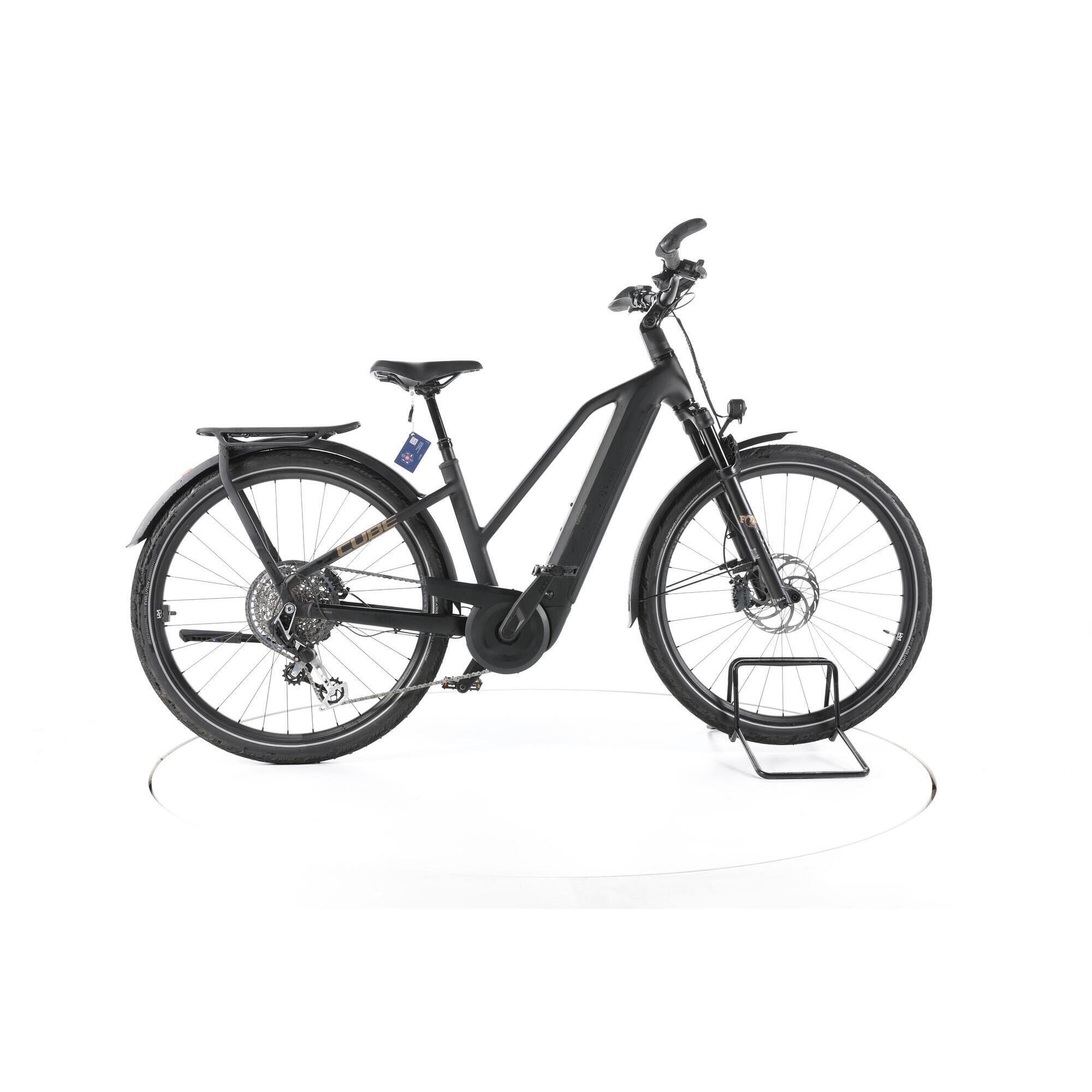 Cube - Reconditionné - Cube Kathmandu Hybrid Slt 800 Trekking Vélo  - Très Bon - Vélo Tout Chemin - Noir - 36 Xs - Decathlon