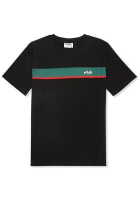 T-shirt junior fila nero/verde