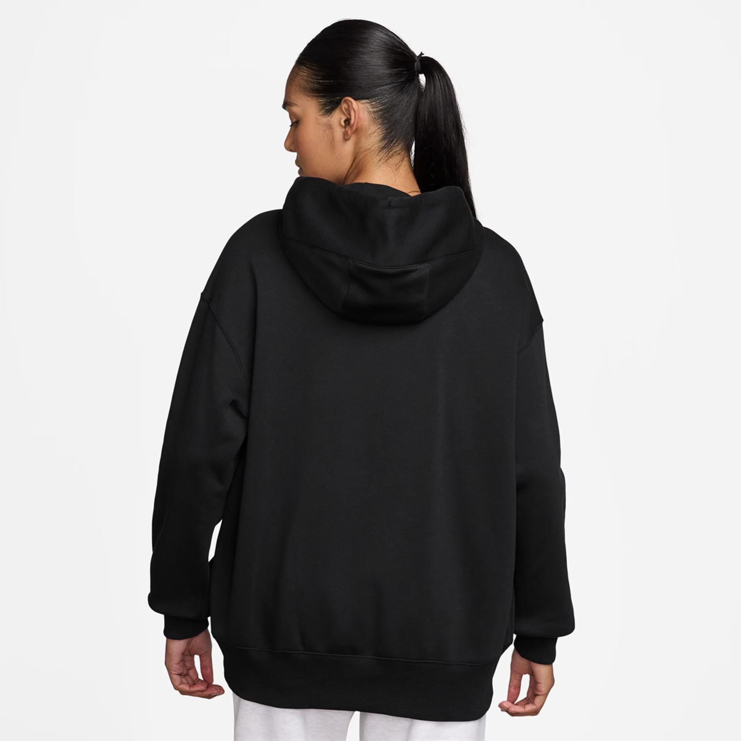 Sudadera Casual Mujer Nike W NSW Phoenix Fleece OS Shine Hoodie / HV2783-010 Neg 2/3
