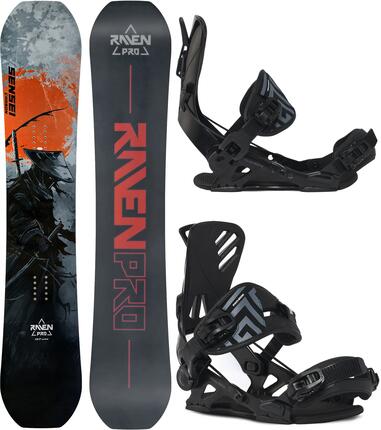 Zestaw Deska snowboardowa Raven PRO Sensei Carbon + wiązania Raven PRO GT ALU