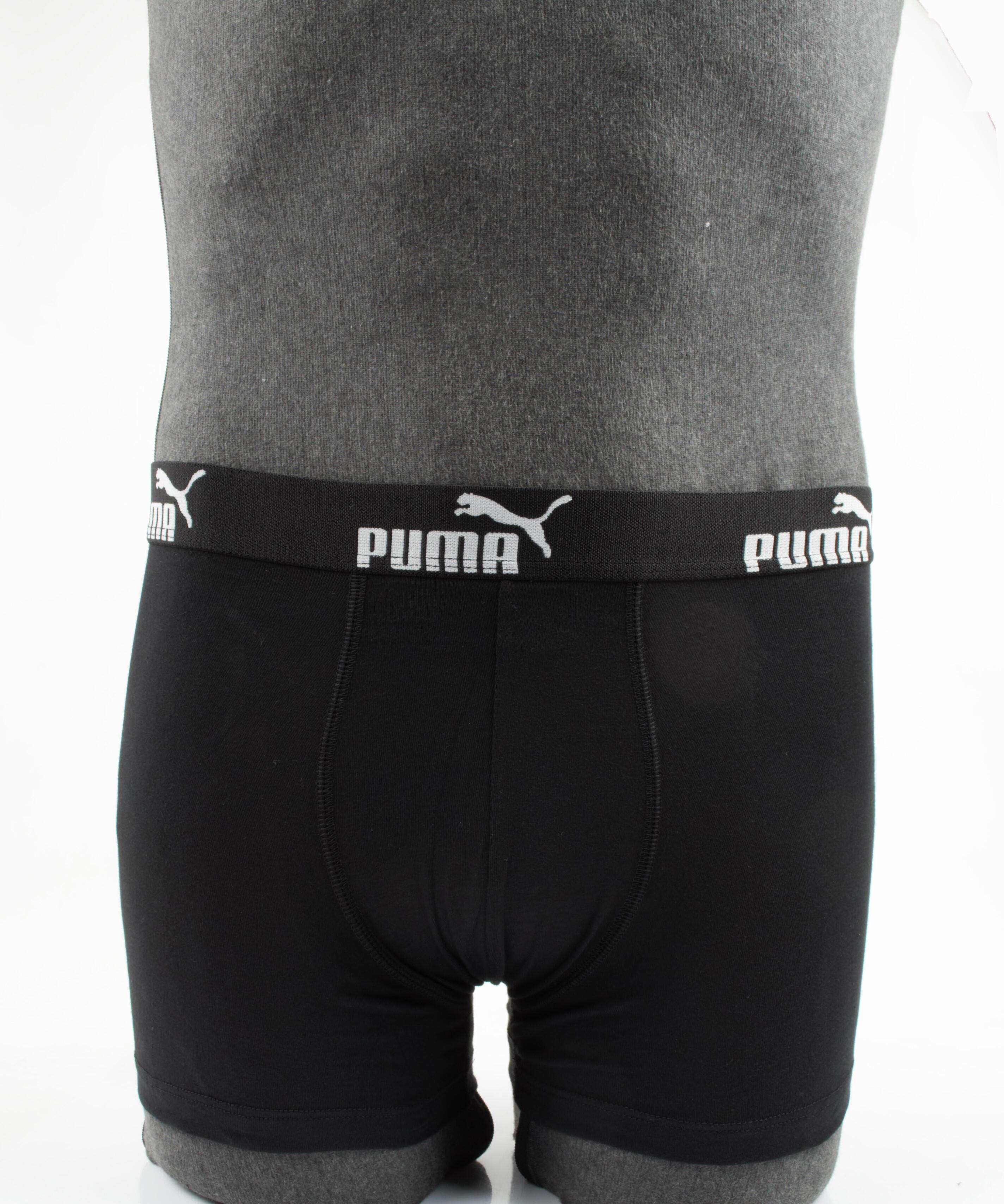 Boxers para homem Puma Boxershorts 6-pack em algodão 2/3