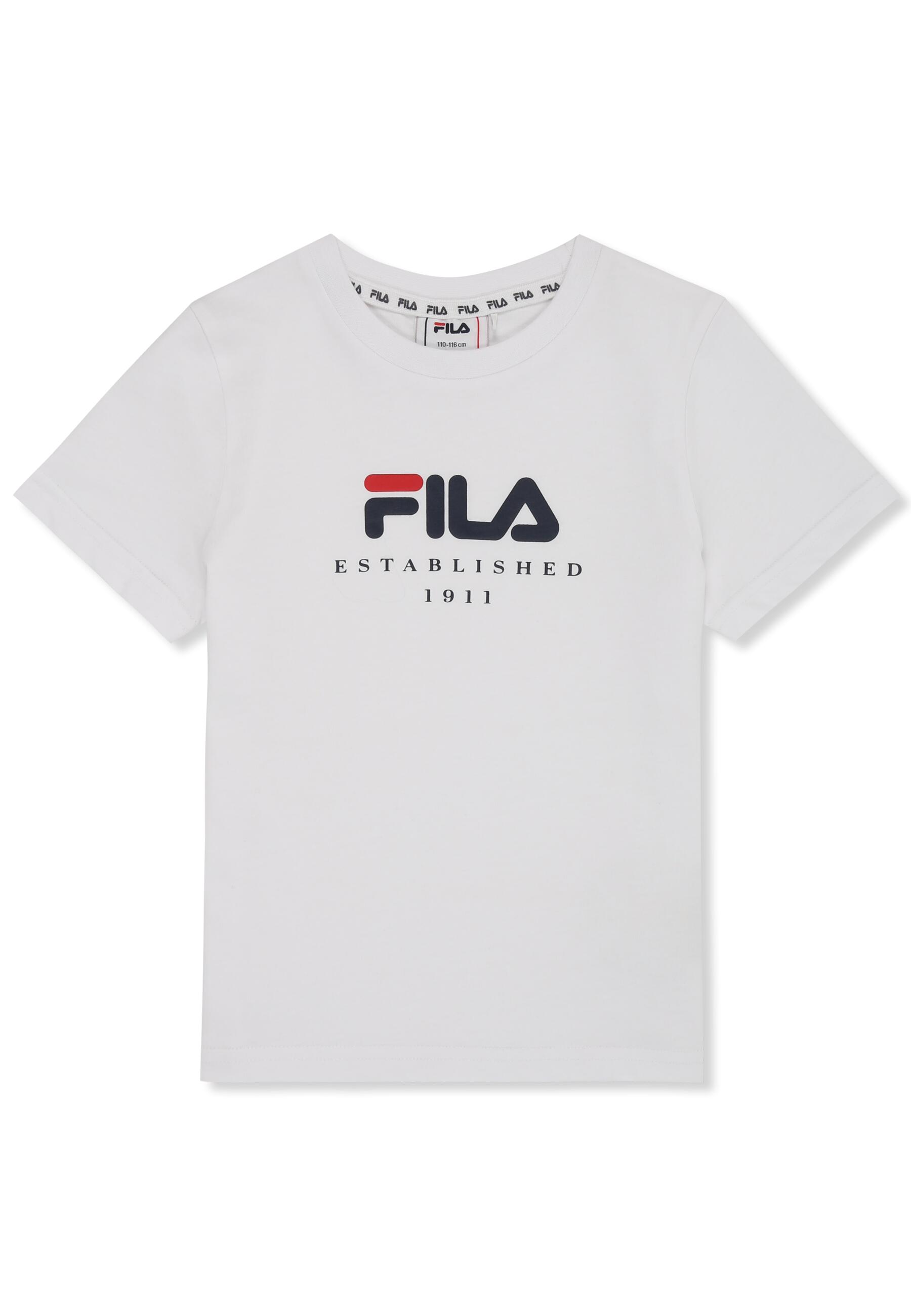 T-shirt junior fila bianco 1/3