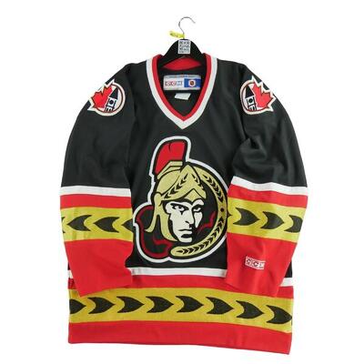 Seconda Mano - Maglia Ottawa Senators NHL CCM Uomo - Stato buono