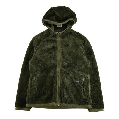 Second life - Damen Wendbare Khaki Fleecejacke - Wie neu