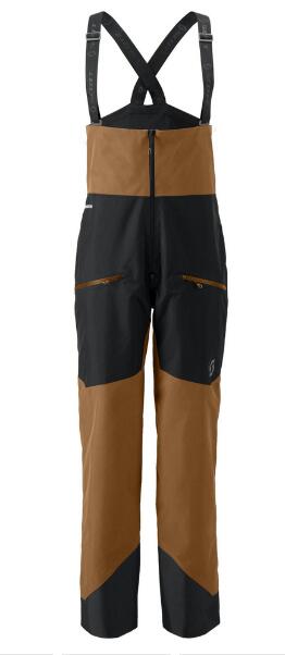 Scott Vertic Gore-Tex 2-Laags Skibroek Heren - Zwart/Bruin 2/3