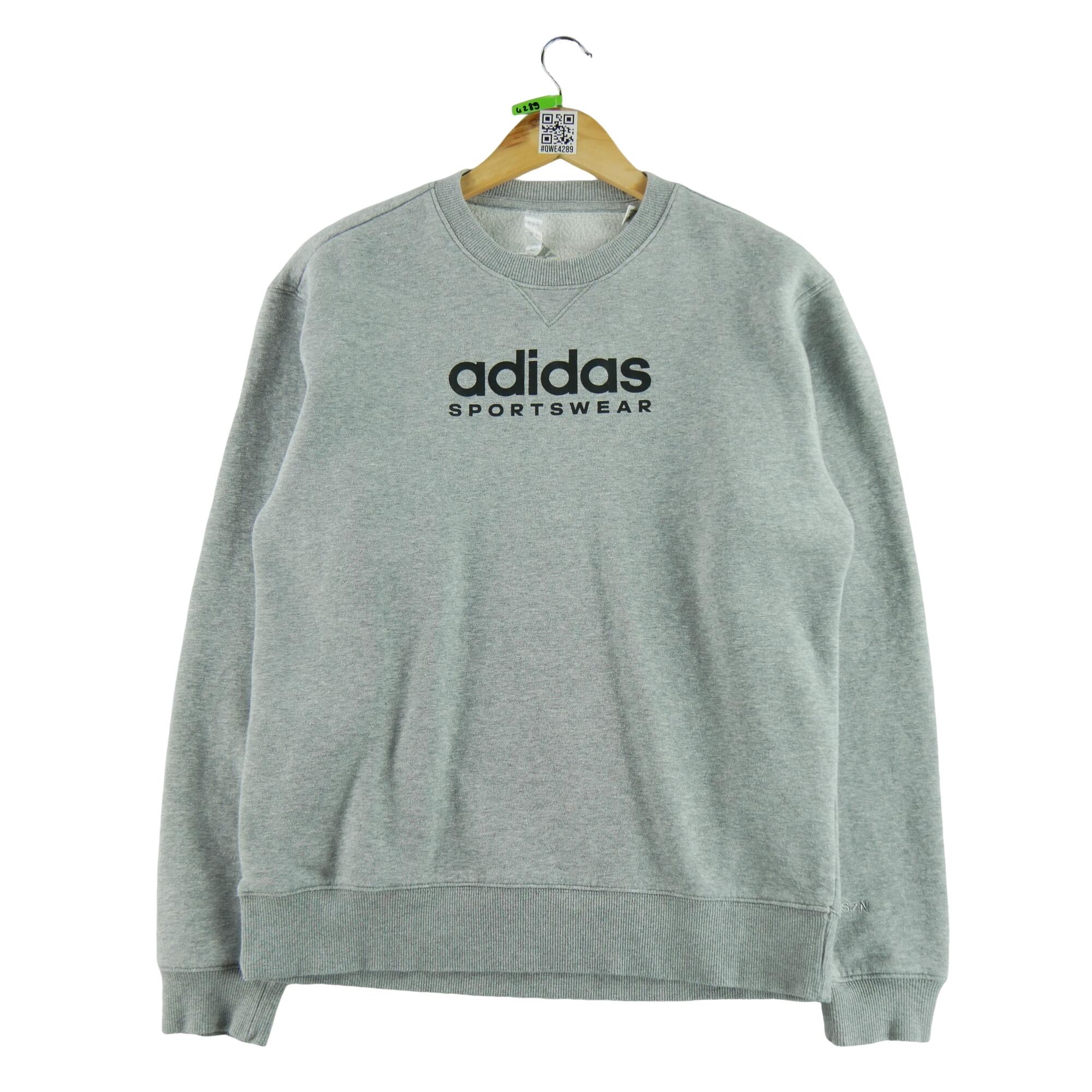 Adidas - Reconditionné - Sweat Homme Gris - Très Bon État - Sweat-shirt - Gris - Decathlon